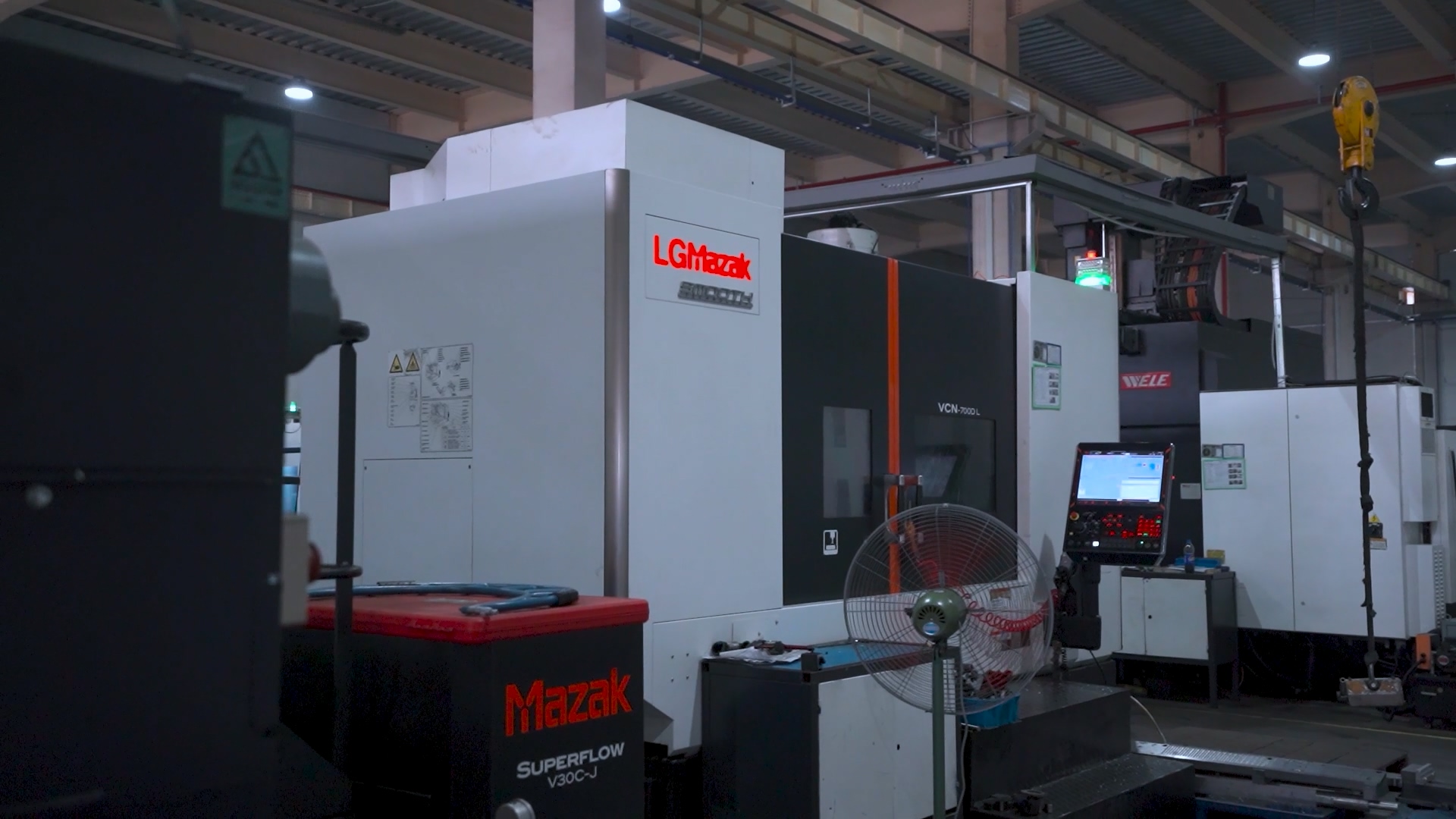 MAZAK Automated CNC Line Supporting OYANG Packaging Machine Manufacturing