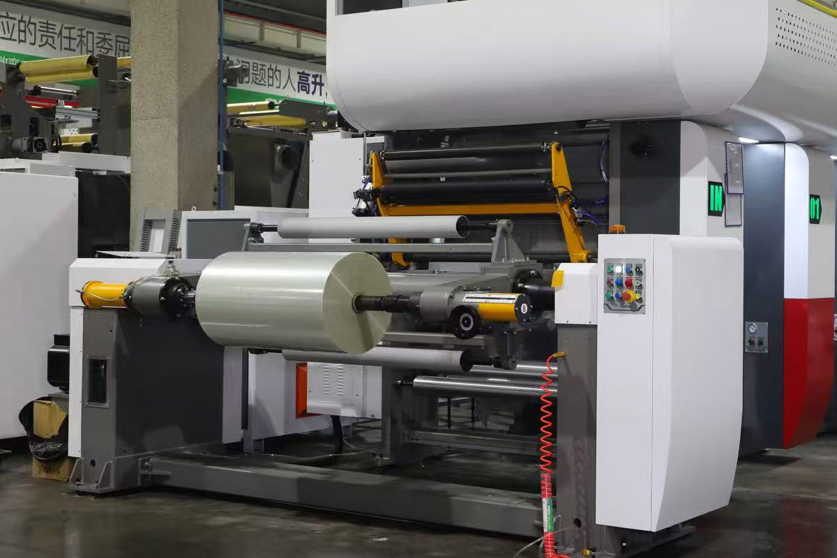 Rotogravure Unwind Unit with Dual Station Turret
