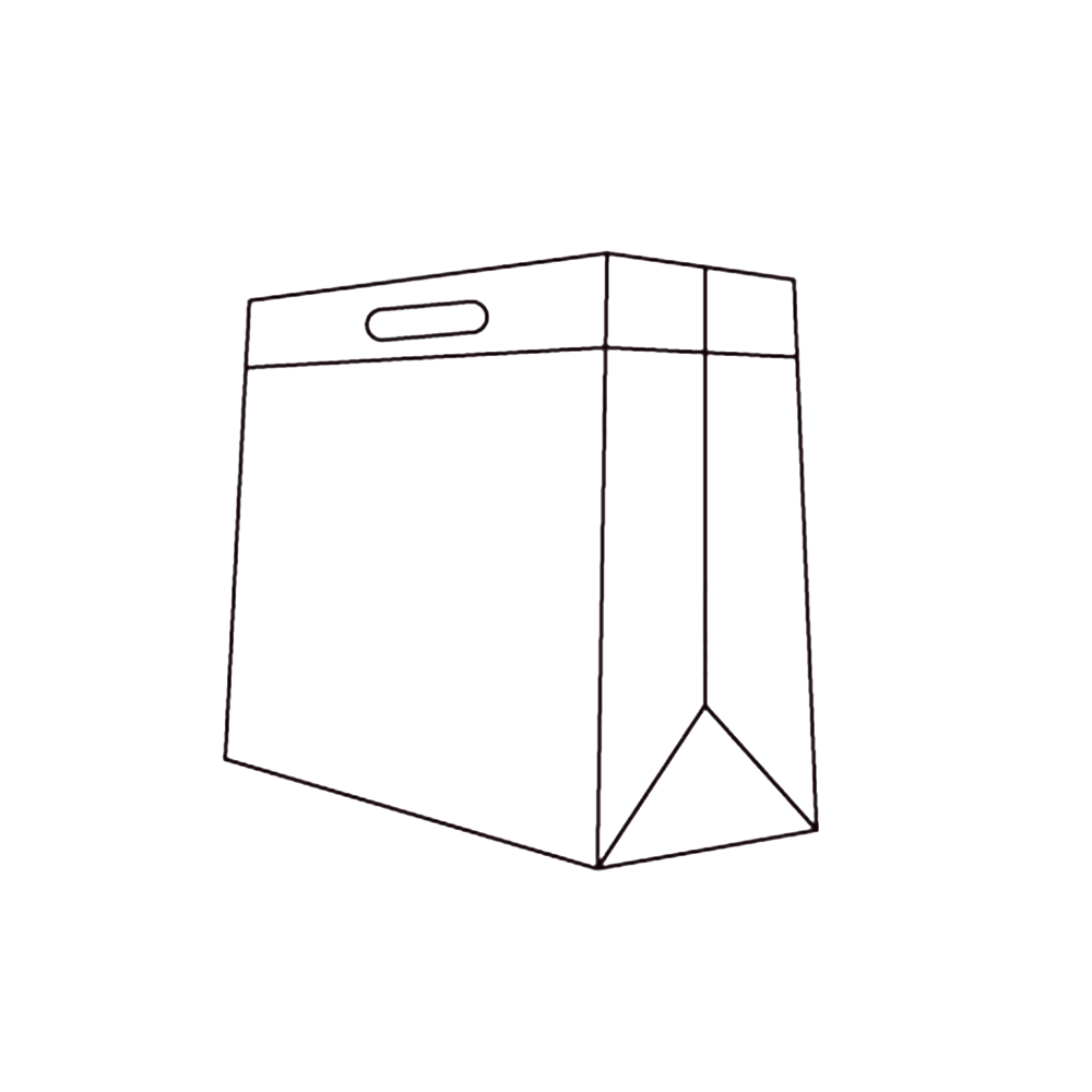 D-Cut Box Bag