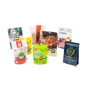 Food and Snacks Flexible Pouch Packaging