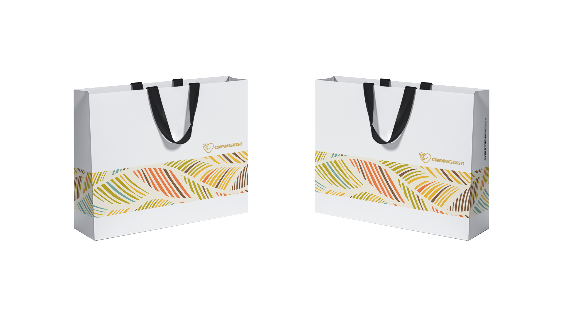 Luxury Non-Crease Paper Bag with Custom Printing