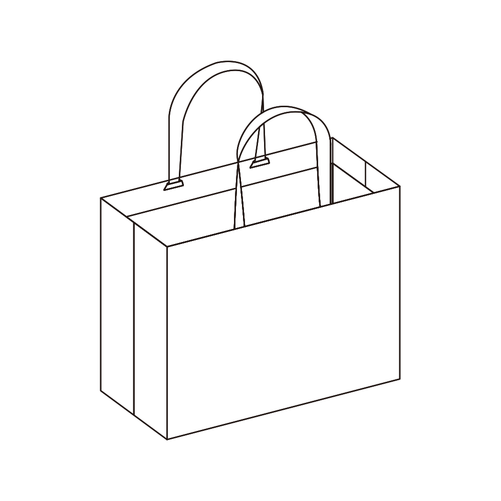 Non-Crease Sheet Fed Paper Bag