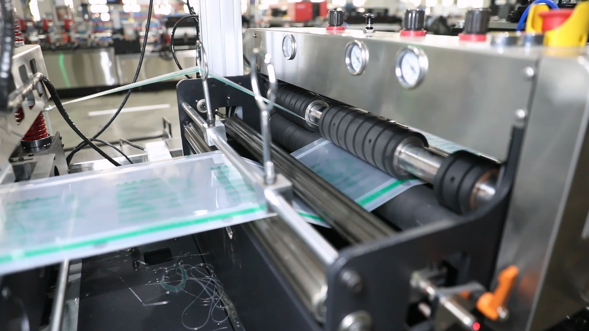 Cutting for OYANG 650QSB Flat Bottom Pouch Machine