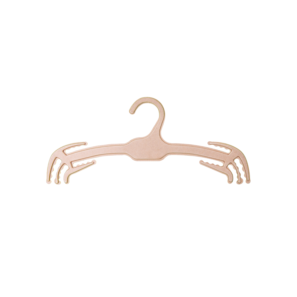 Molded paper hanger