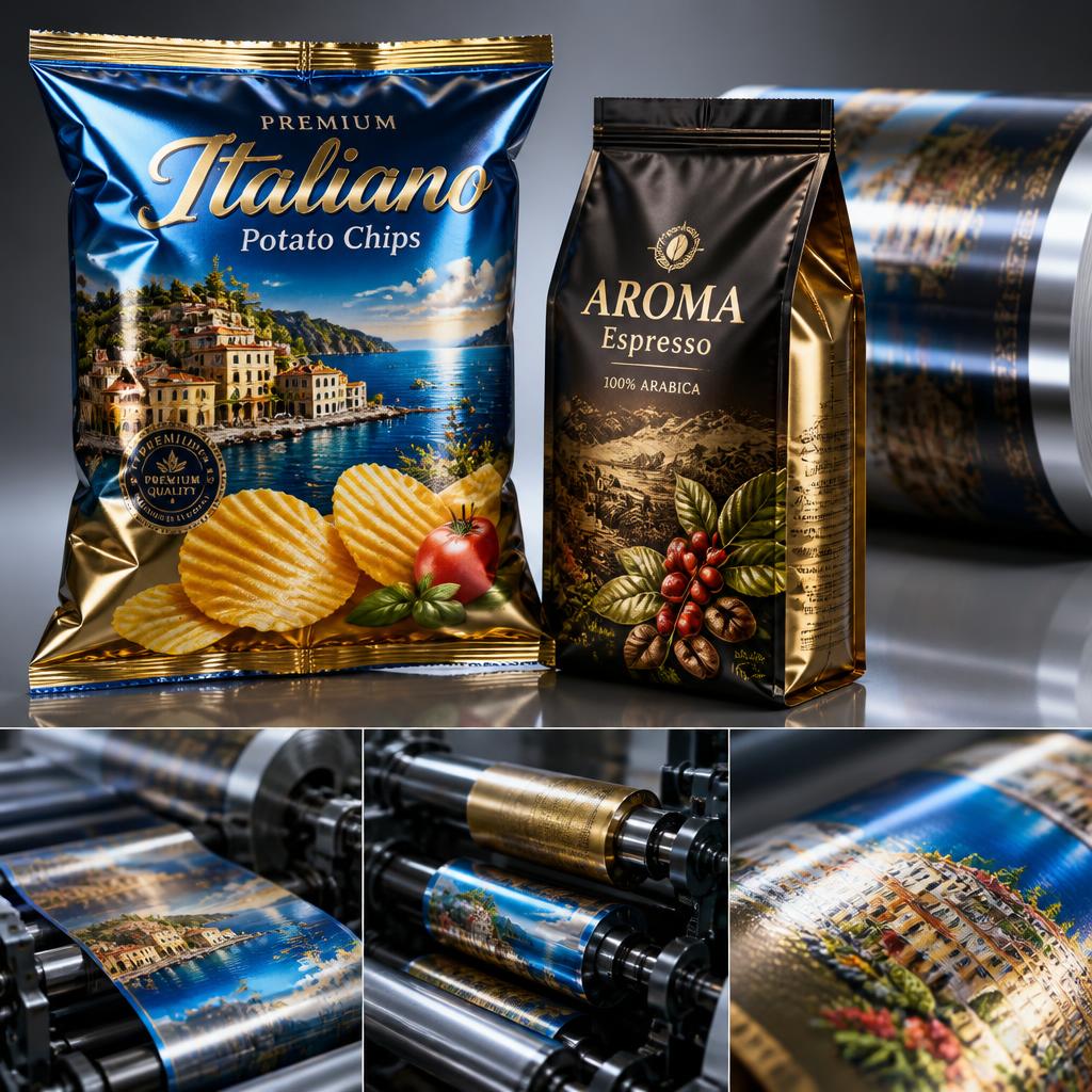Metallized Film Rolls VMCPP and VMPET