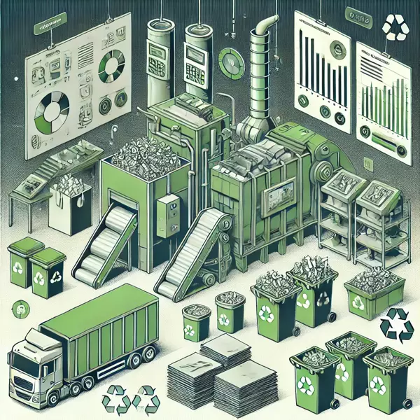Trim Waste Recycling System