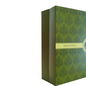 Side View of Non-Crease Sheet Fed Box Bag
