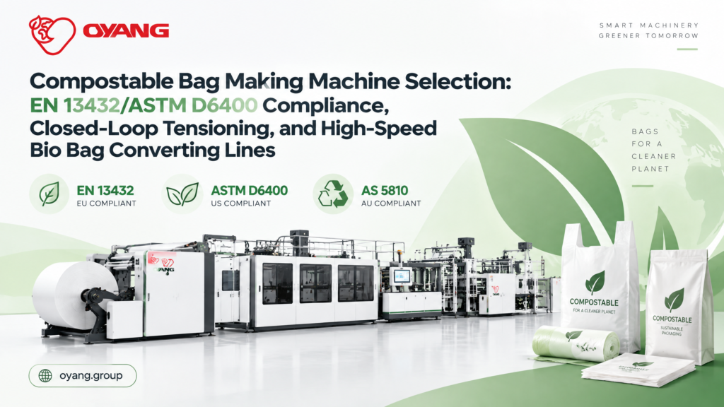Compostable Bag Making Machine Bio Carry Bag Selection