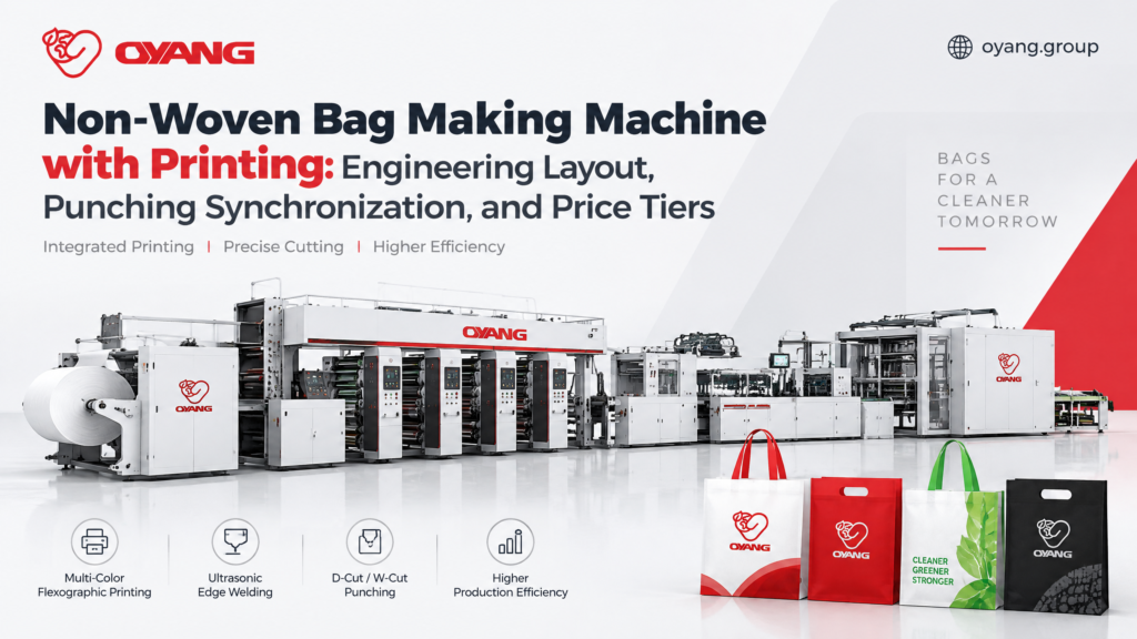 Non Woven Bag Making Machine with Printing D-Cut & W-Cut Price Guide OYANG