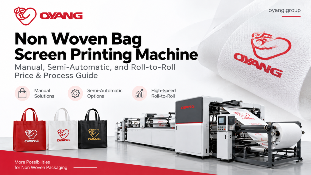 Non Woven Bag Screen Printing Machine Manual vs Auto Price OYANG