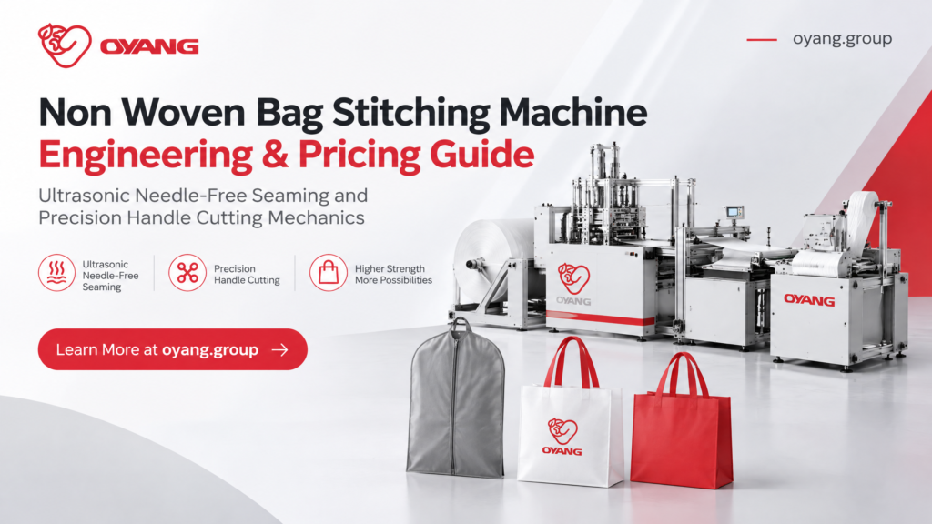 Non Woven Bag Stitching Machine Price & Handle Cutting