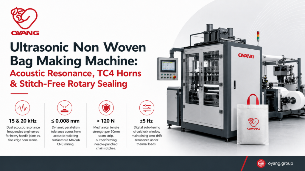 Ultrasonic Non Woven Bag Making Horns & Generators OYANG