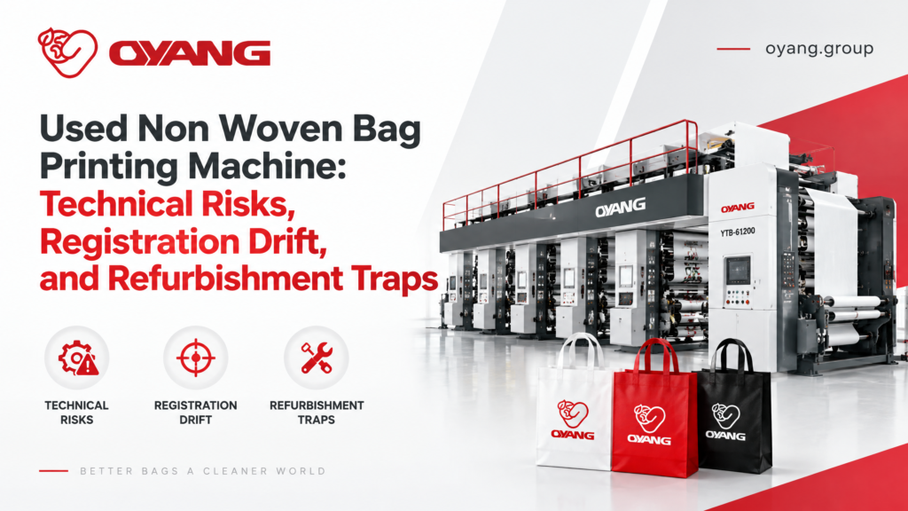 Used Non-Woven Bag Printing Machine Risks & Price OYANG