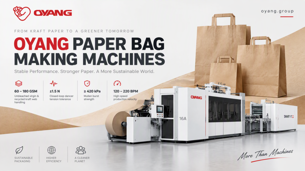 Brown Paper Bag Making Machine Kraft Converting Mechanics & Tension Dynamics