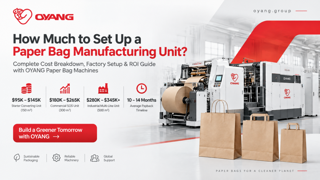Paper Bag Manufacturing Plant Cost: Factory Setup & Utility Feasibility Guide