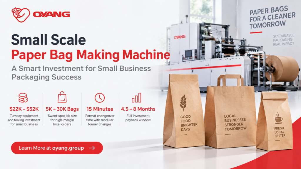 Small Scale Paper Bag Making Machine Startup Blueprint & Agile Production