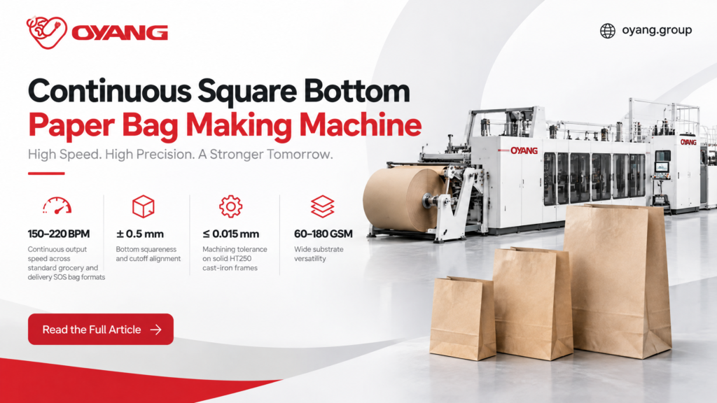 Square Bottom Paper Bag Making Machine Engineering Architecture & Roll-Fed Selection Guide